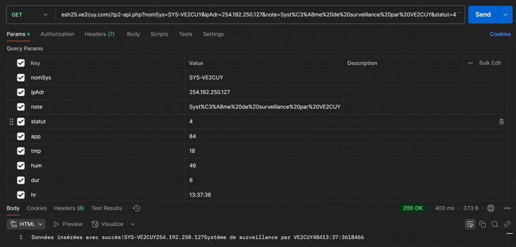 Postman API