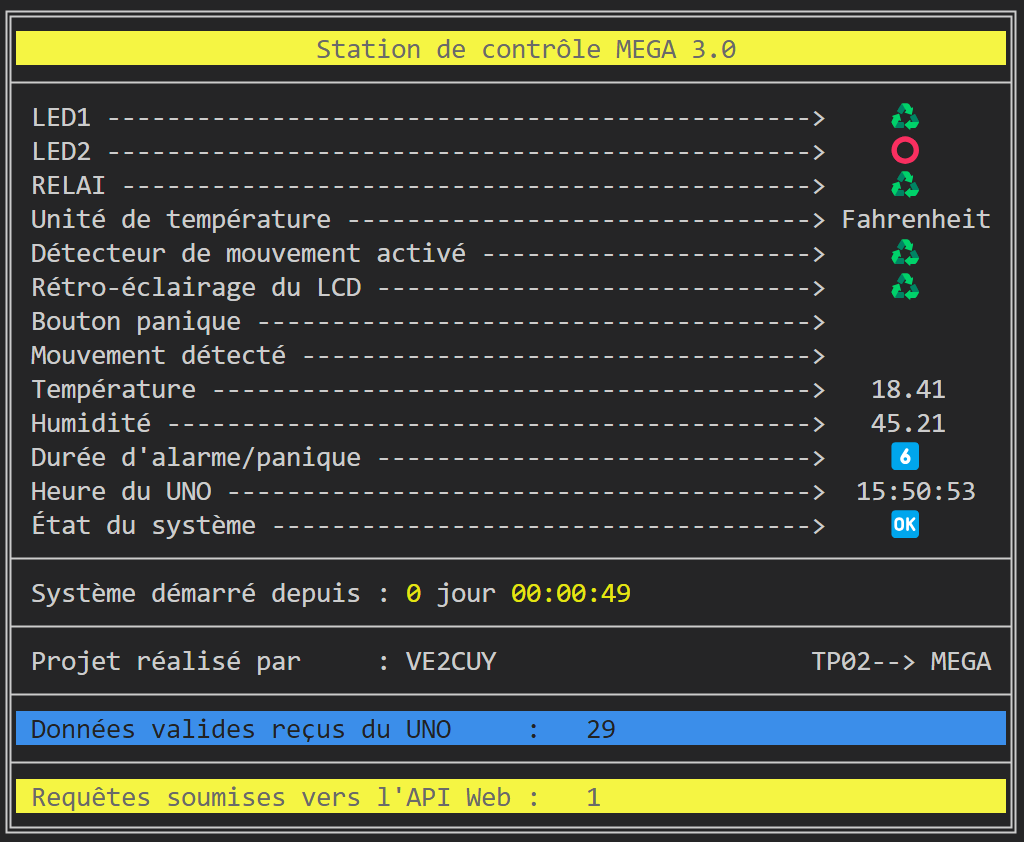 Interface MEGA