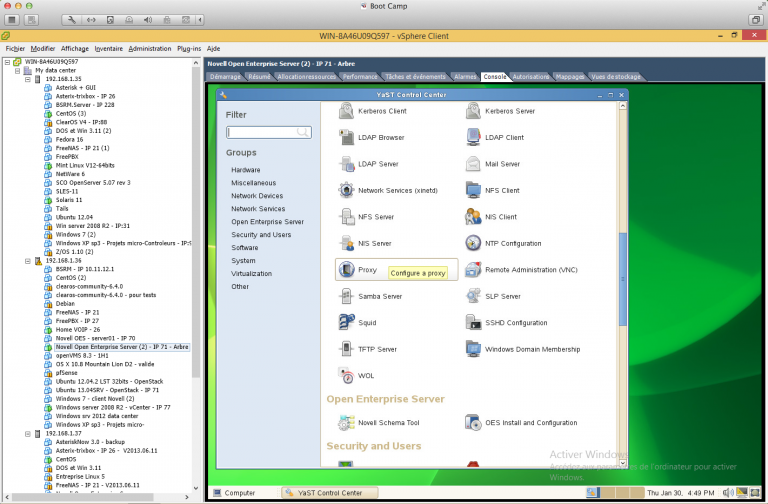 novell server